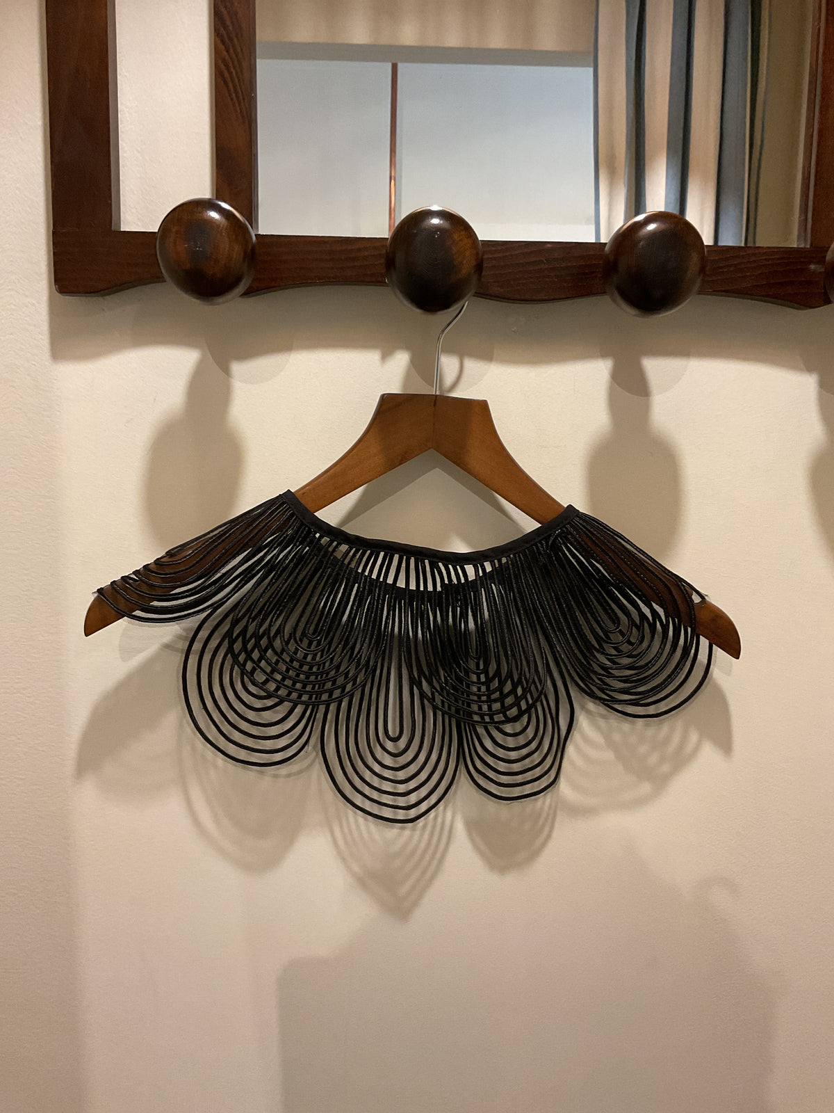 Unknown | Black Collerette