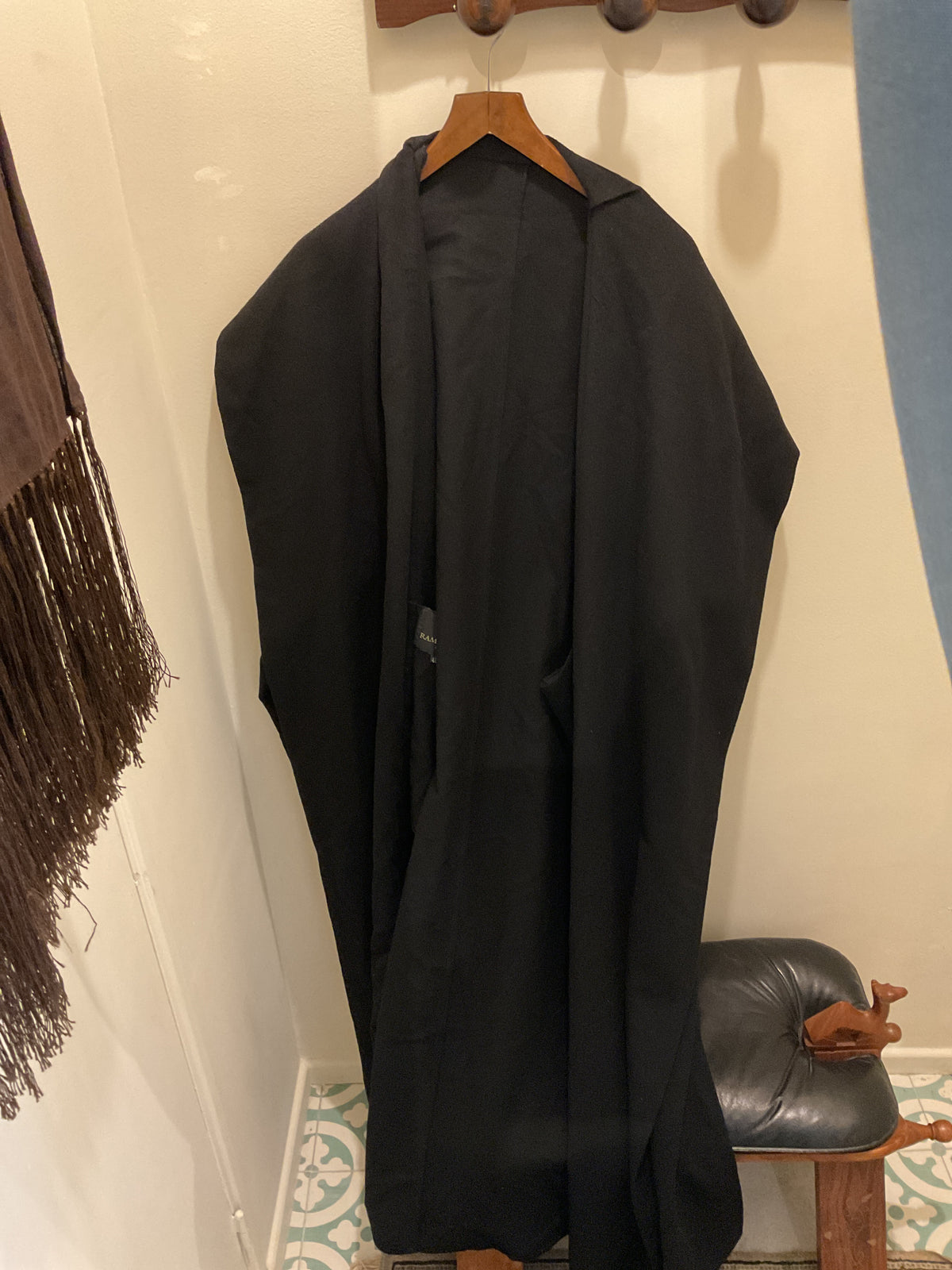 Ramosport | Black Cape Coat