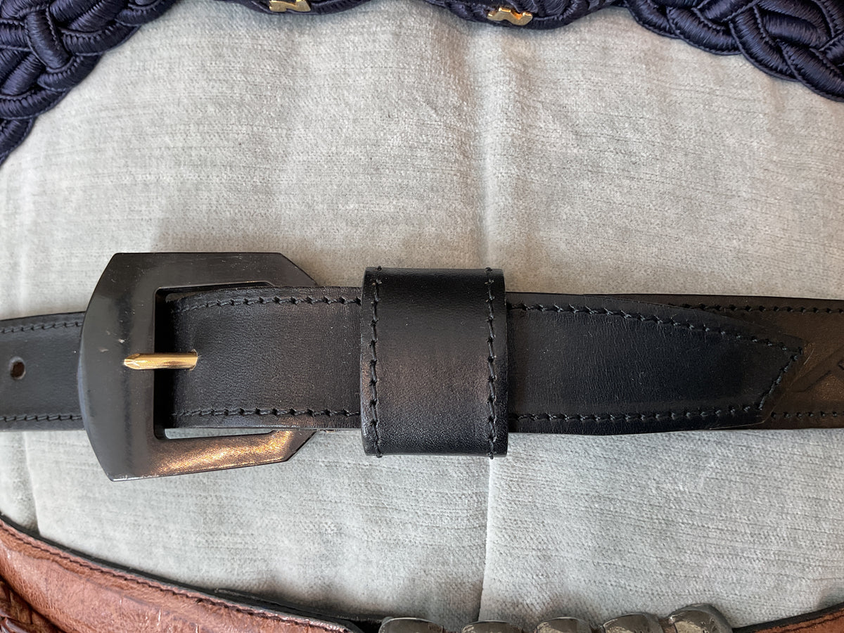 Anne marie Beretta | Black Leather belt
