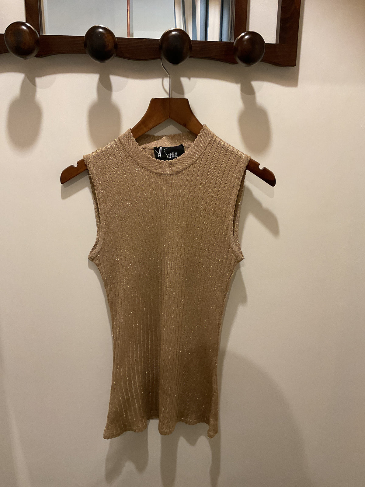 Chantal Thomas (suite) | Lurex gold tank top