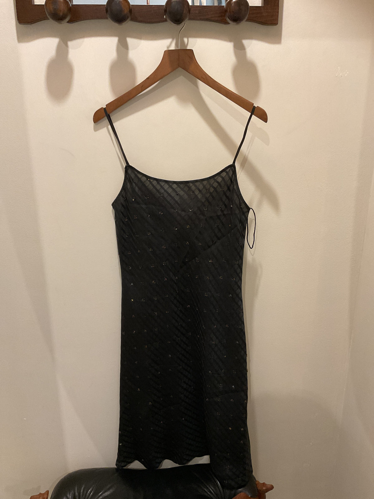Future ozbek | midi Black dress with Flowers