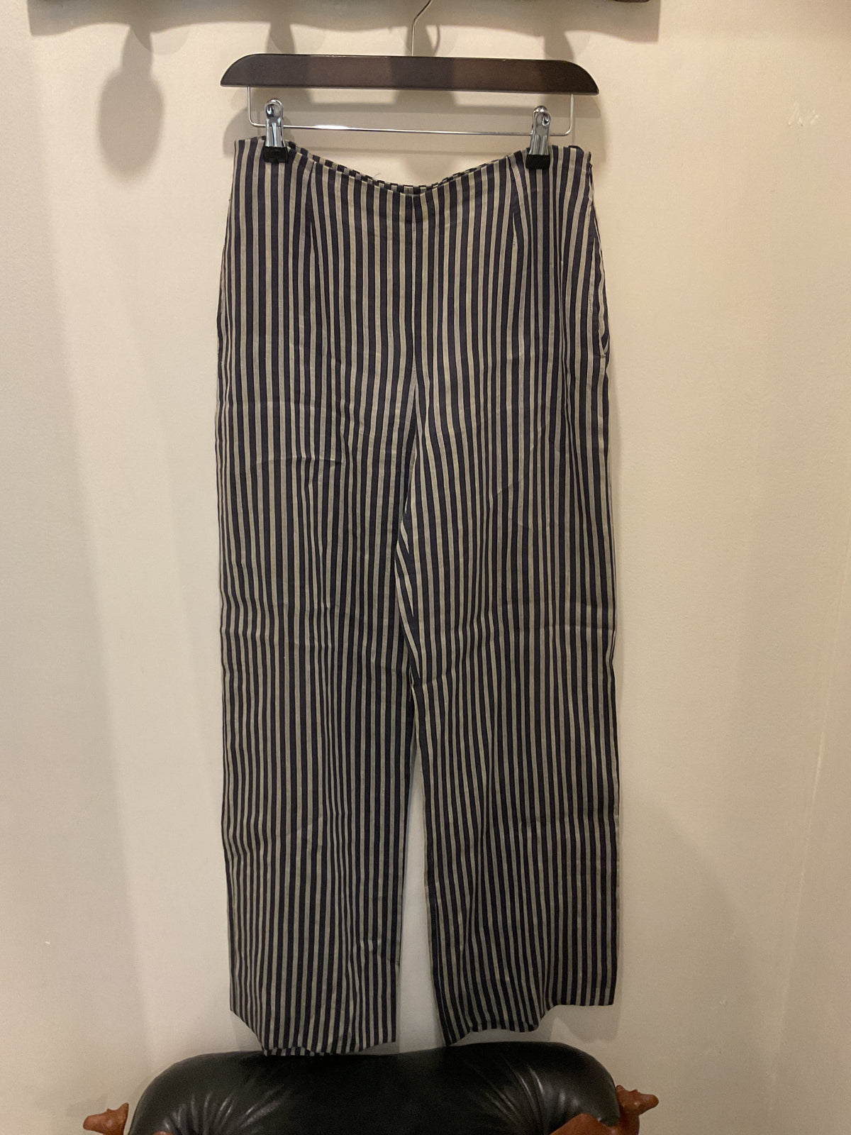 Emporio Armani | Navy Stripes linen Pant