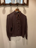 Claude Montana | Brown Silk shirt