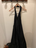 Christian Aujard | Black linen Dress backless