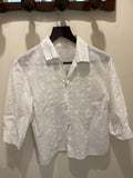 Handmade | Little embroided white shirt