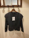 Handmade | Grey Structured Cotton Jacket