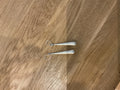 Unknown | Silver drop earrings
