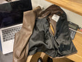 Brown Leather top