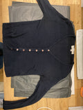 Armand ventilo | Navy knitted cardigan