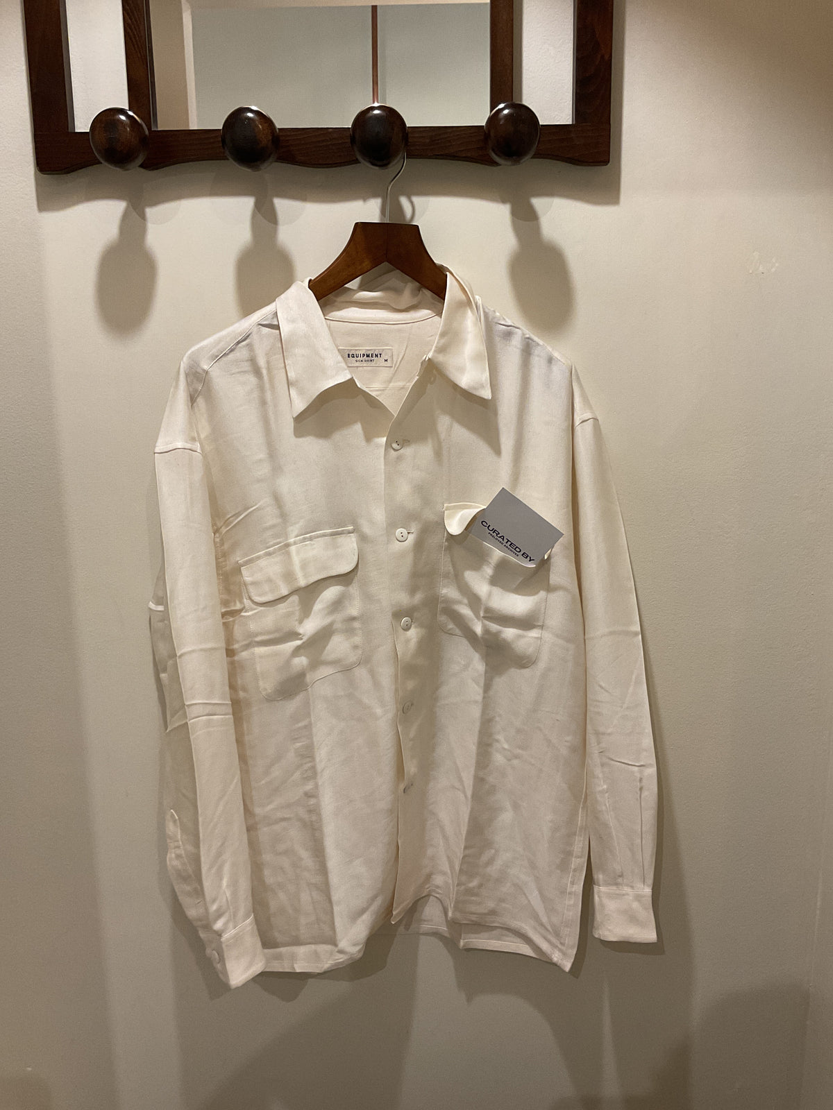 Equipment | White Cream Shirt Size M