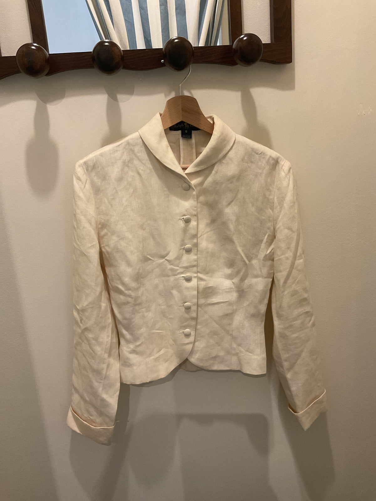 Ralph Lauren | Linen fitted Jacket