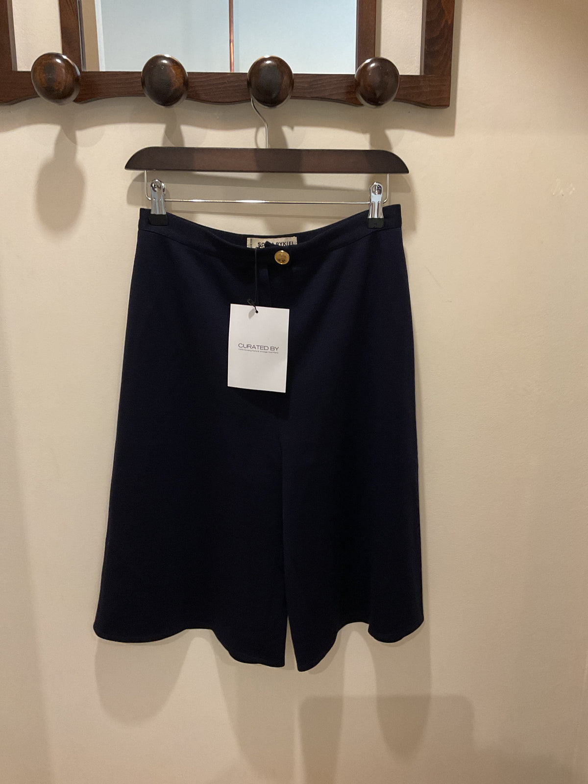 Sonia Rykiel | Navy Wool Bermuda
