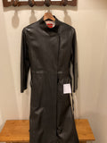 Kenzo | Black Lambskin Long Trench