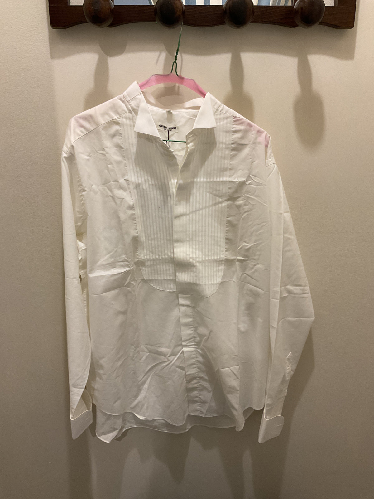 Giorgio Armani | Braided trim white shirt