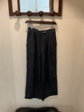 Blanc Bleu | Grey Silk chino pants