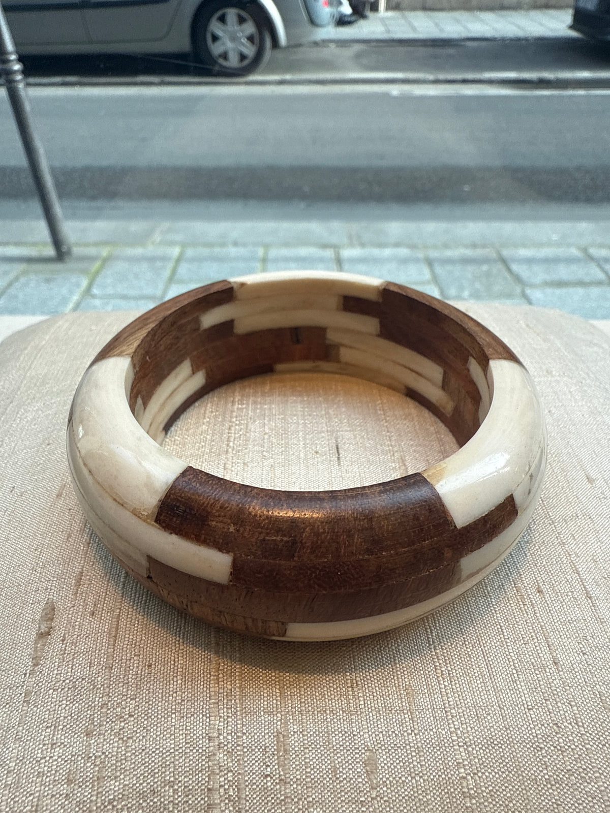 Unknown | Wood & Bone Bracelet