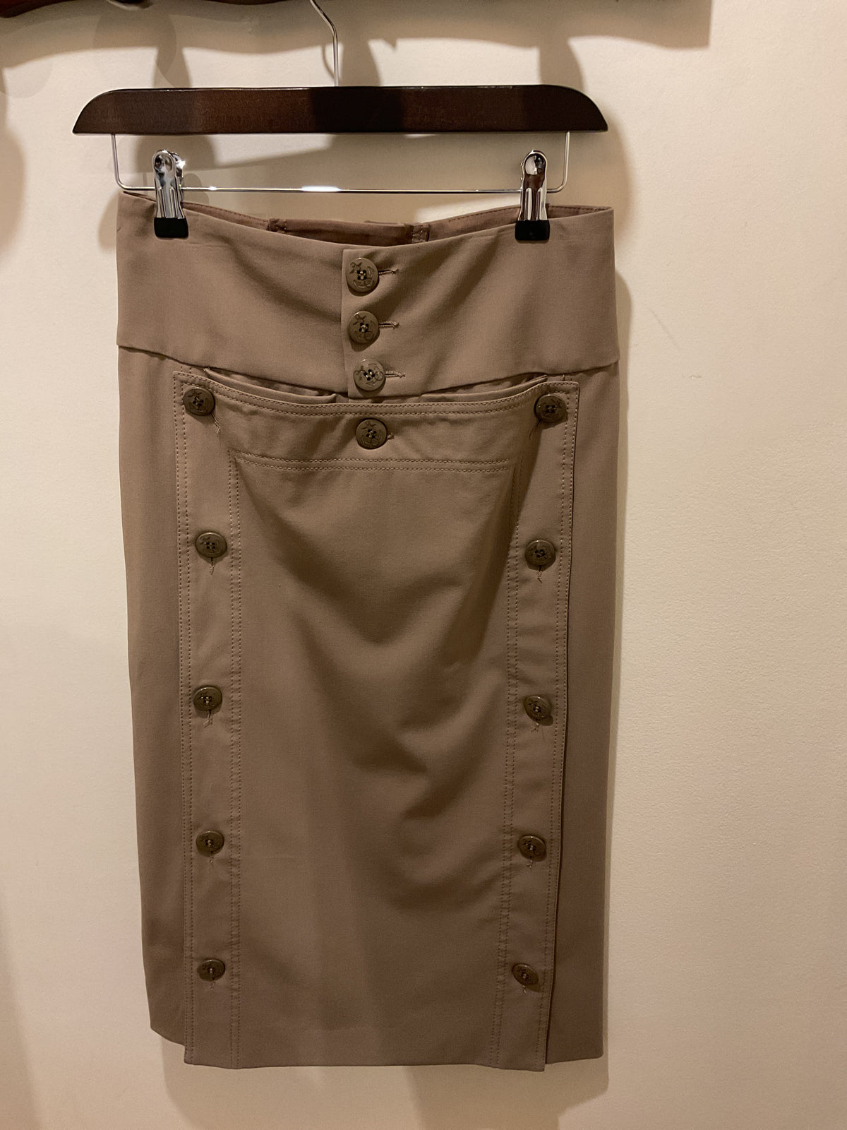 Jean Paul Gaultier | Taupe corset skirt