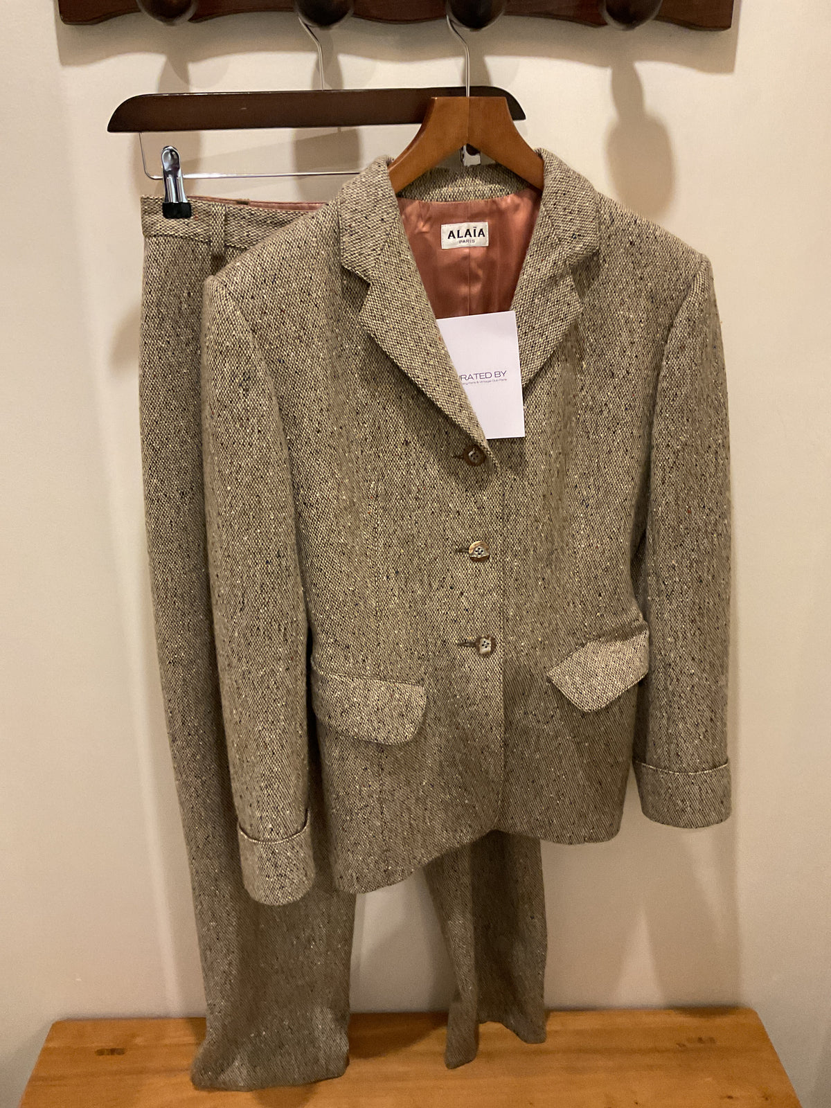 Azzedine Alaïa | Tweed Set