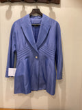 Claude Montana | Violet Satin Jacket