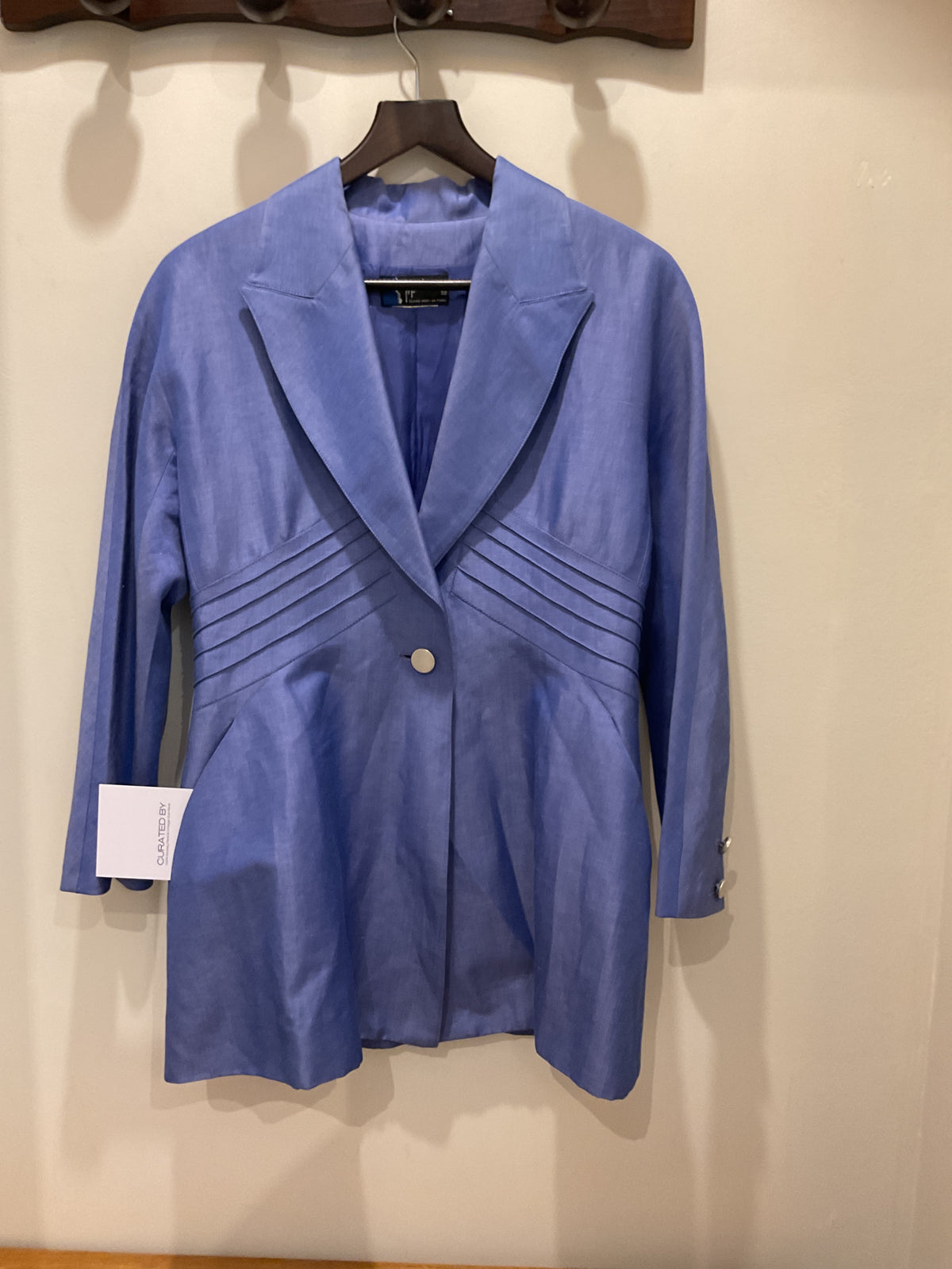 Claude Montana | Violet Satin Jacket