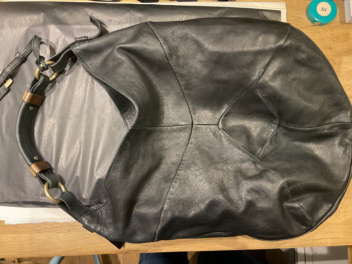 Max Mara | Black leather bag