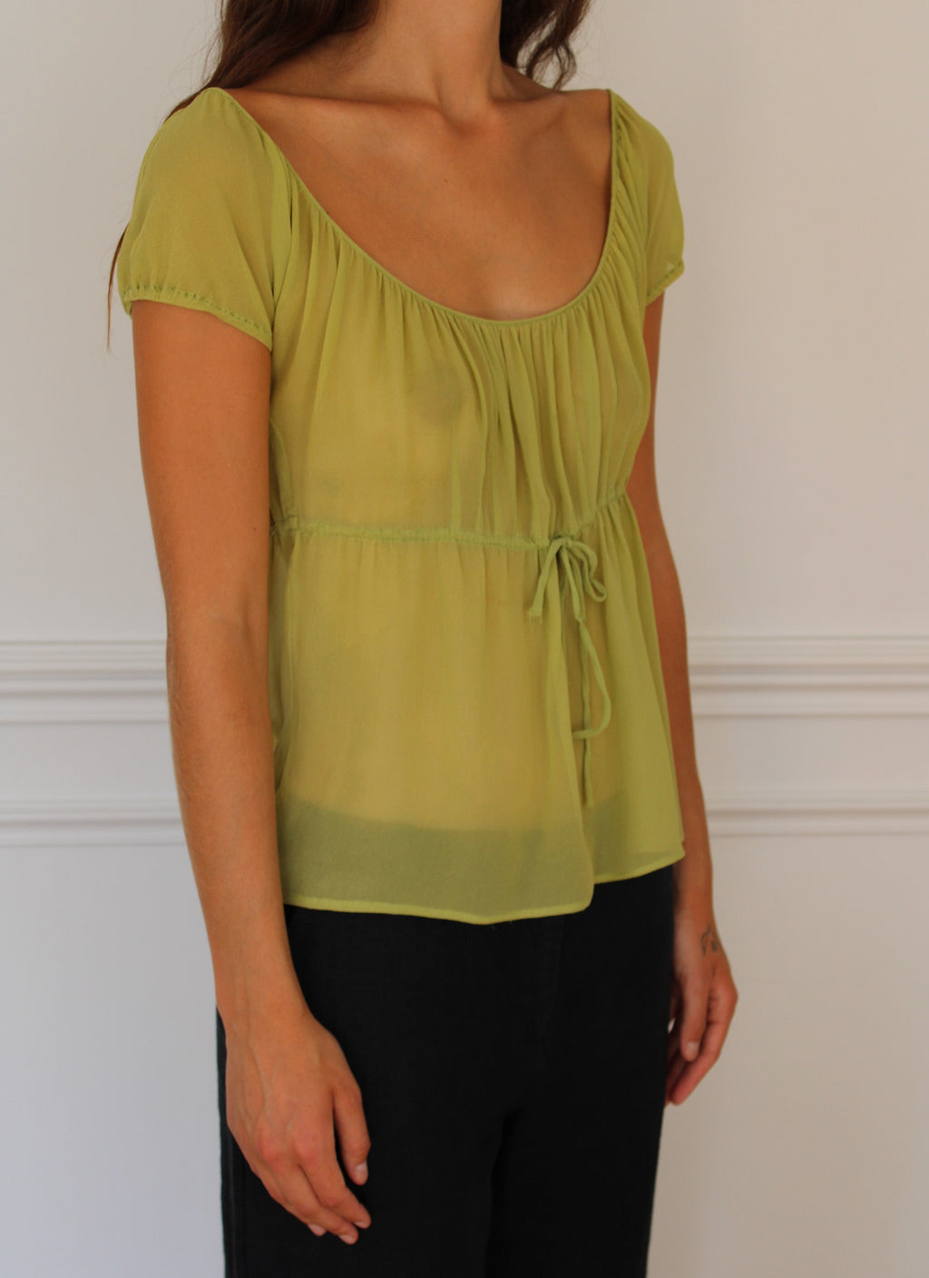 Katharine Hamnett Apple Green Blouse