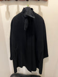Genny | Black coat wool & cashmere