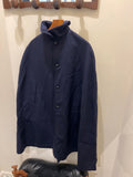 Unknown | Navy Cape drap de laine