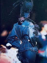 Jean Paul Gaultier | Dark Denim corset jacket