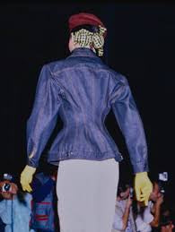 Jean Paul Gaultier | Dark Denim corset jacket