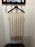 Giorgio Armani | Beige silk scarf stripes