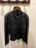 Peau d’âne | Black leather jacket