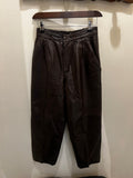 Mac Douglas | Brown Leather Pants