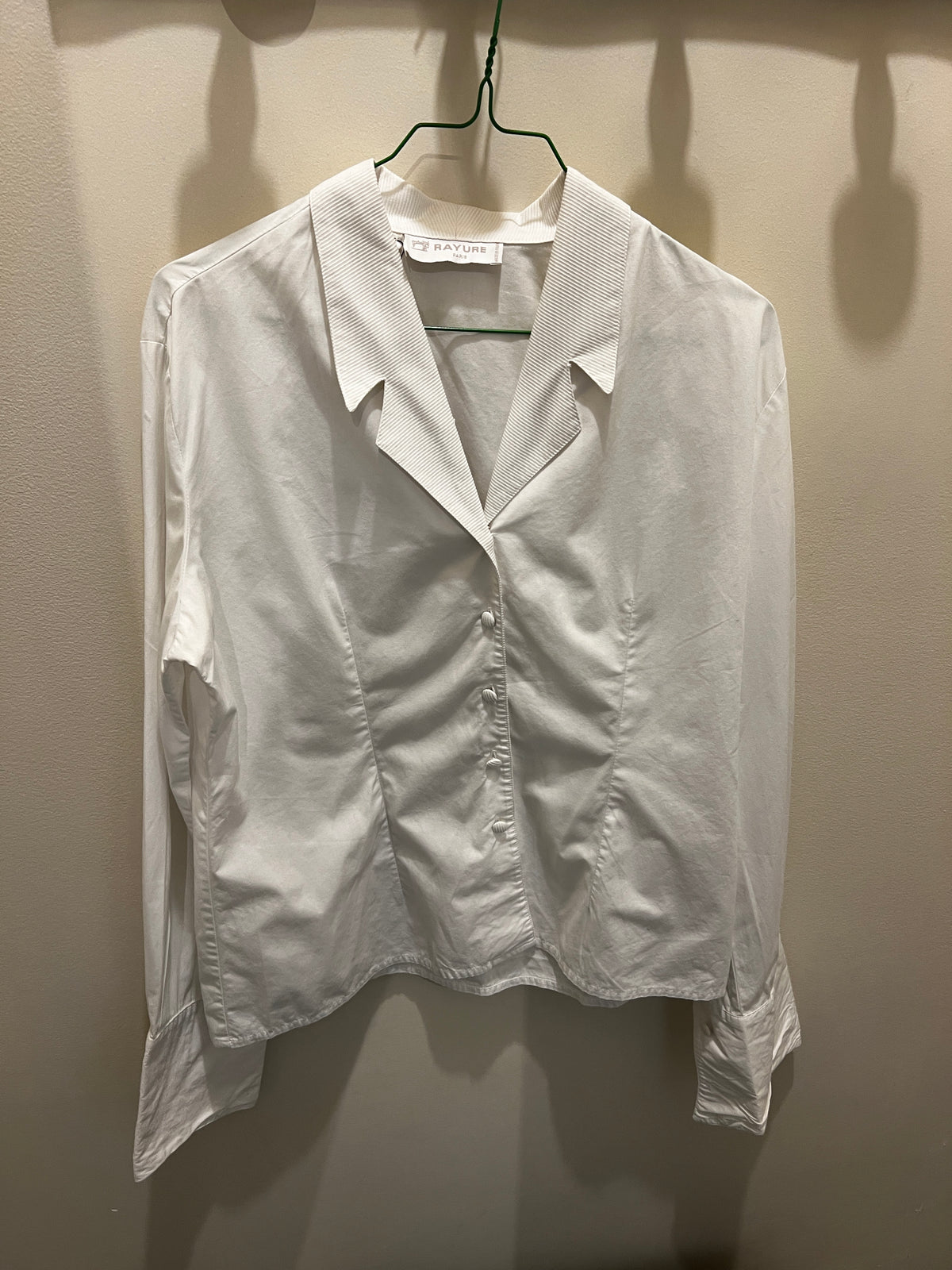 Rayure | White shirt stripes collar and sleeves